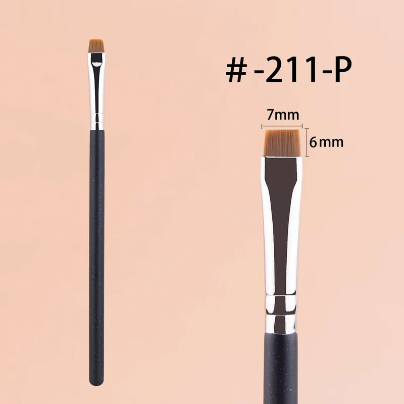 Eyebrow Concealer Brush Flat Eyebrow Brush Angled Ultra Thin Eye Line Concealer Makeup Brushes Precise Make Up Concealer Brush