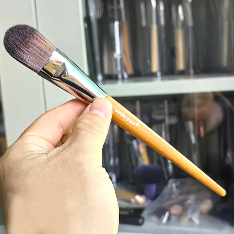 Professional Makeup Brushes Powder Bronzer Blush Foundation Crease Eyeshadow Brow Liner Contour Blending Make Up Beauty Brush