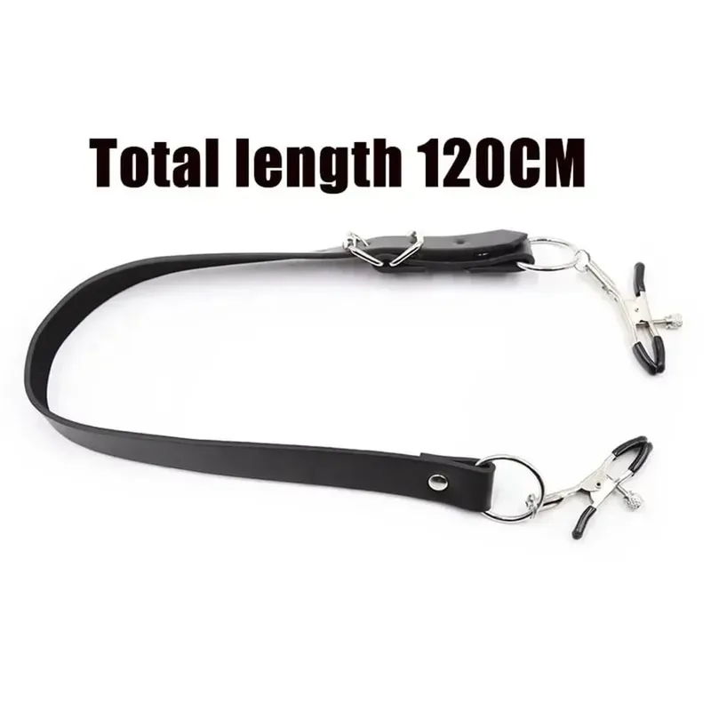 Labia Spreader Clip Nipple Clitoris Clamps SM Bondage Kit Adult Games Vagina Stimulator G-Spot Massage Sex Toys For Women