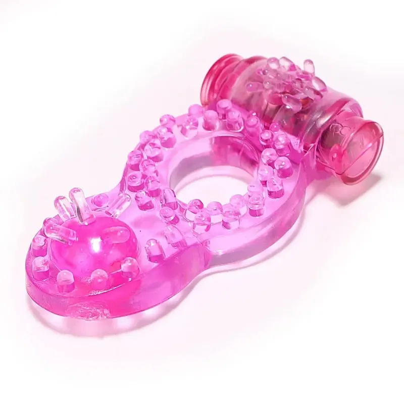 Vibrator Masturbators Penis Ring Clit Vibrating Delayed Ejaculation G-spot Stimulation Cock Ring Sex Toys For Men
