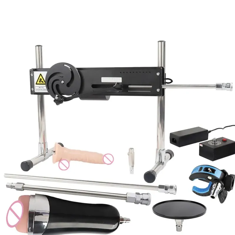 Machine sexuelle améliorée avec télécommande, Super silencieuse, Ultra réglable, Vac U Lock, 30db, 70W, Machine d'amour avec Big D gratuit