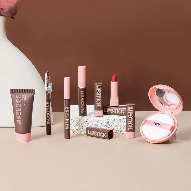 Trendy 9-Piece Makeup Kit - All-In-One Full Face Makeup Set for Daily Looks & Gifting — image 4