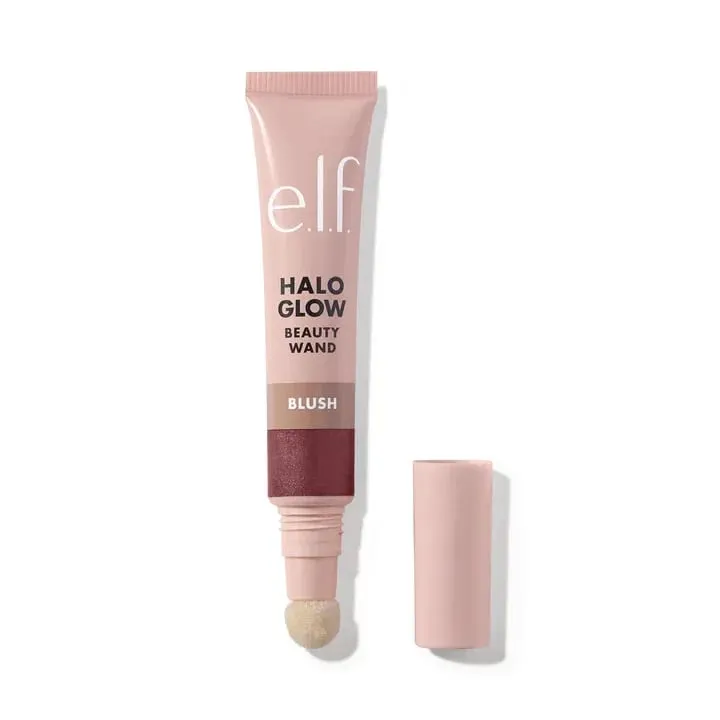 Elf Liquid Poreless Putty Primer Power Power Grip Matte Primer Dewy Setting Spray Halo Glow Liquid Filter & Blush Beauty Wand