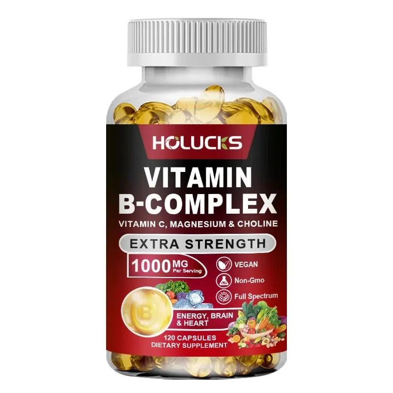 High Absorption B-Complex Capsules with Biotin & Folate Support Mood Balance Immune Skin & Nails Health for Daily Life — image 8