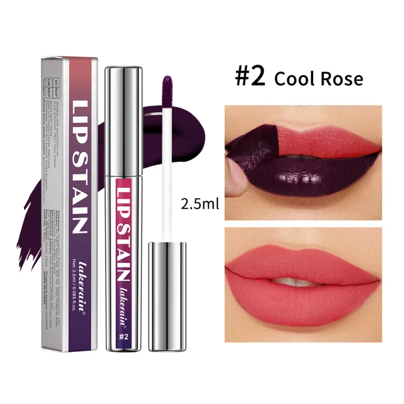 Peel Off Lip Stain Long Lasting Waterproof Reveal Lip Tint Transfer Proof Pink Red Non-stick Cup Lip Stain Makeup Cosmetics