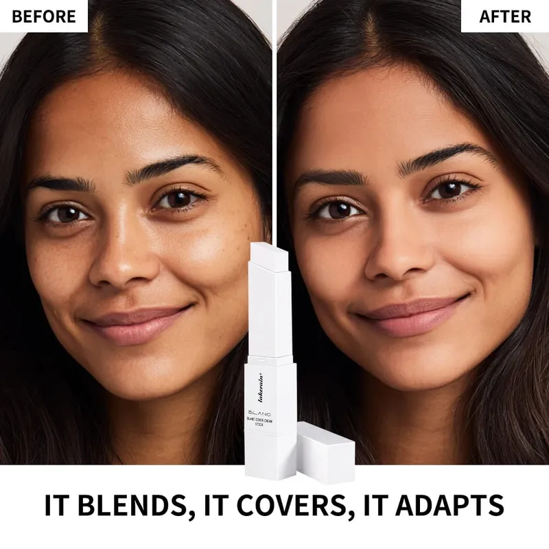 4Pcs Face Makeup Set Foundation Stick Pore No More Primer Loose Setting Powder Long Lasting Matte Beginner Makeup Christmas Gift