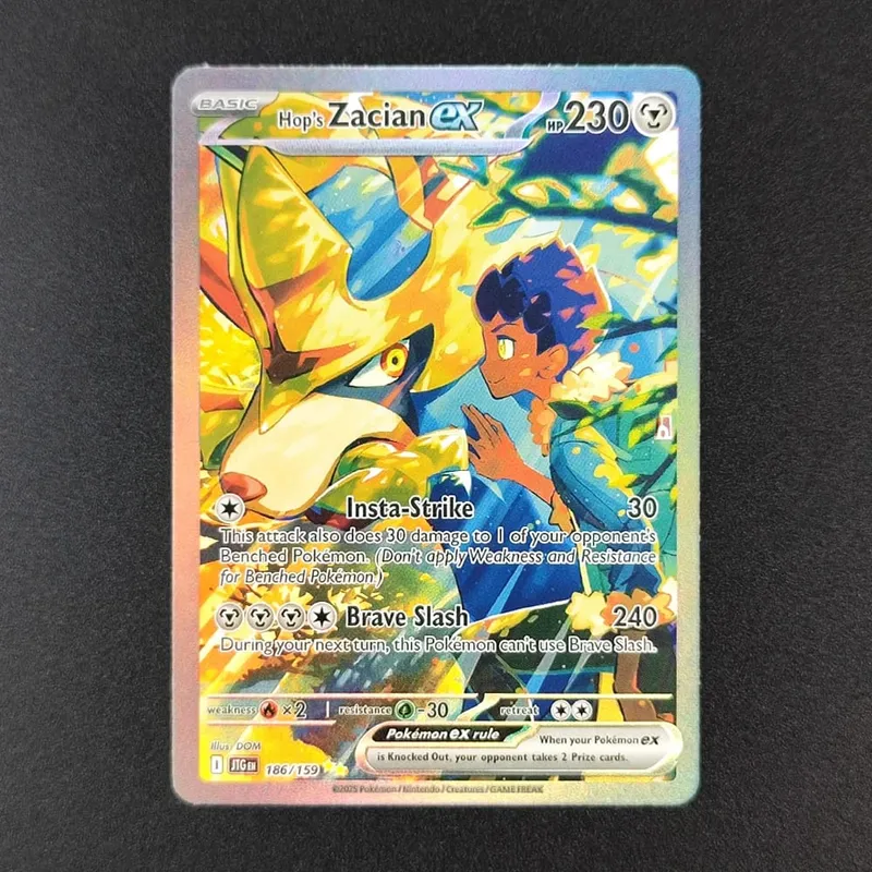 tcg การ์ดภาษาอังกฤษ SV10 SV09 Destined Rivals Team Rocket's Mewtwo Cynthia's Garchomp Ethan's Ho-Oh Trading Card Game — image 3