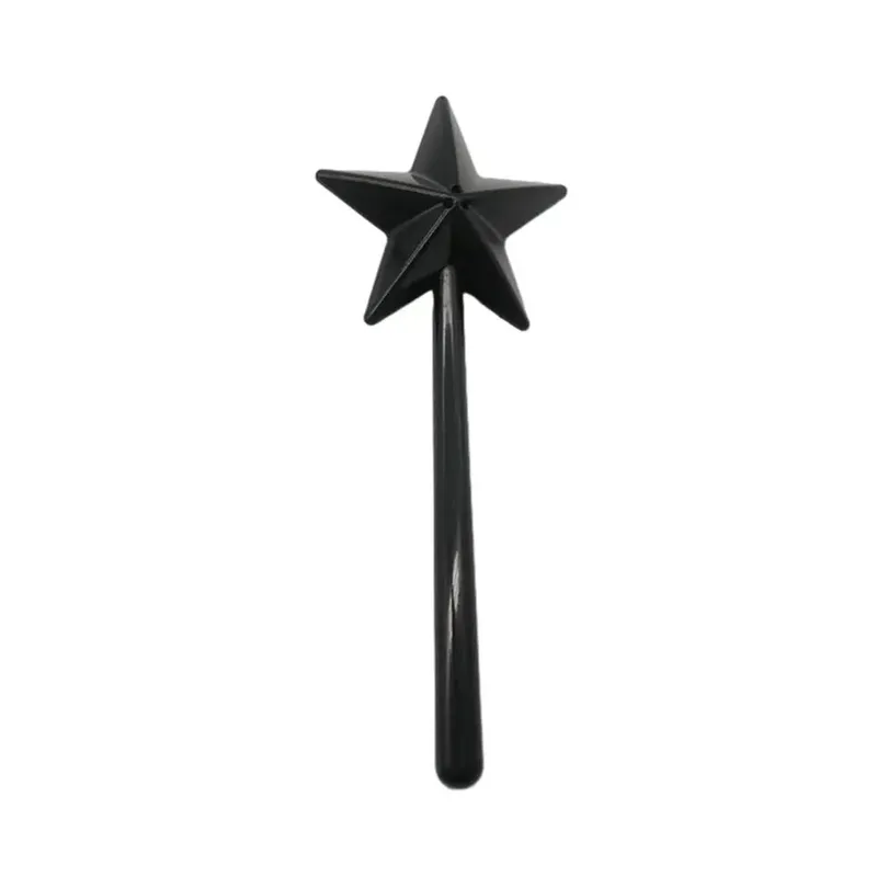 Agitatori di sale in plastica di alta qualità Agitatori per condimenti a stella ricaricabili Per uso domestico Bacchette magiche per sale e pepe a mano lunga Cucina e sala da pranzo
