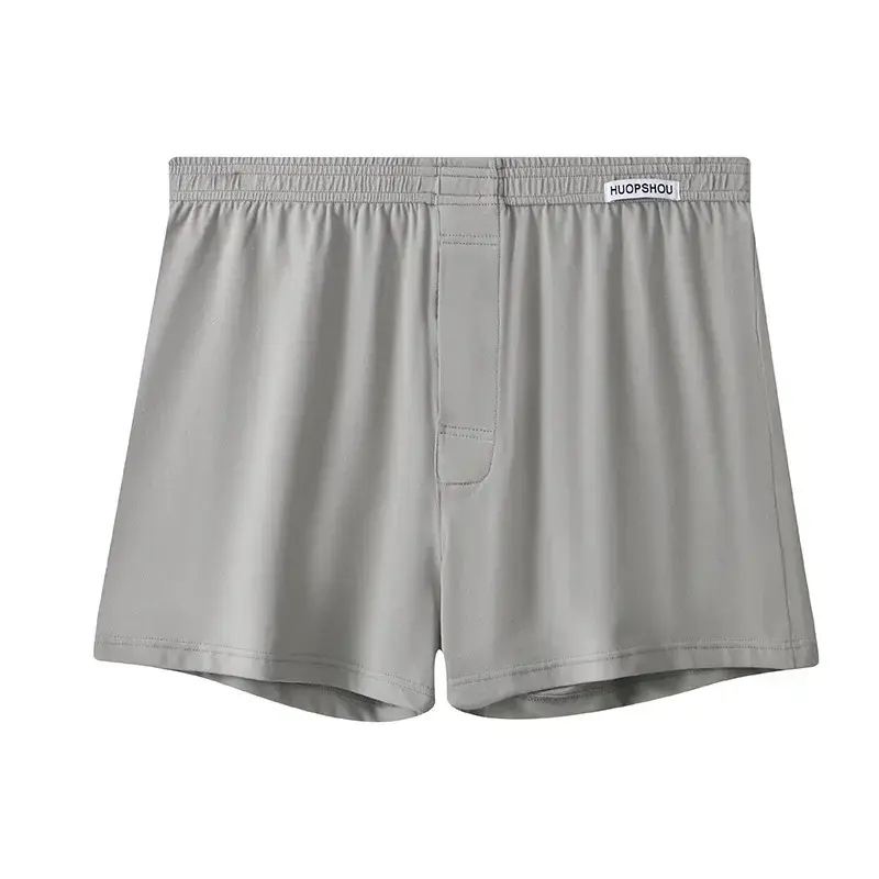 Men's Panties Cotton Loose Boxer Shorts Soft Moisture-Wicking Jersey Underwear Plus Size Lounge Summer Stretch Sleep Arrow Pant