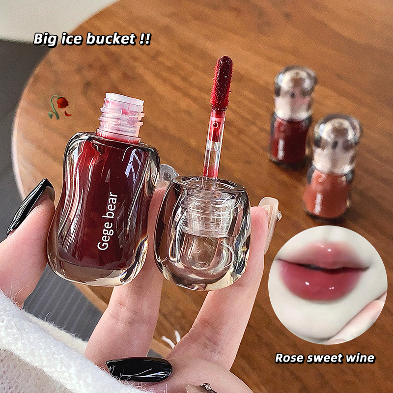Moisturizing Plump Lips Mirror Effect Lip Color Non Greasy Texture Liquid Lip Pigment Not Easy To Stick Lightly Lip Glaze