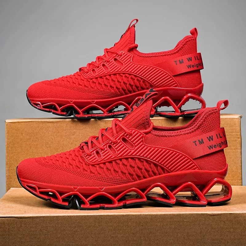 Luxury Men's Sneakers Casual Breathable Running Loafers Fashionable Trainer Race Tenis for Male Comfortable Shoes