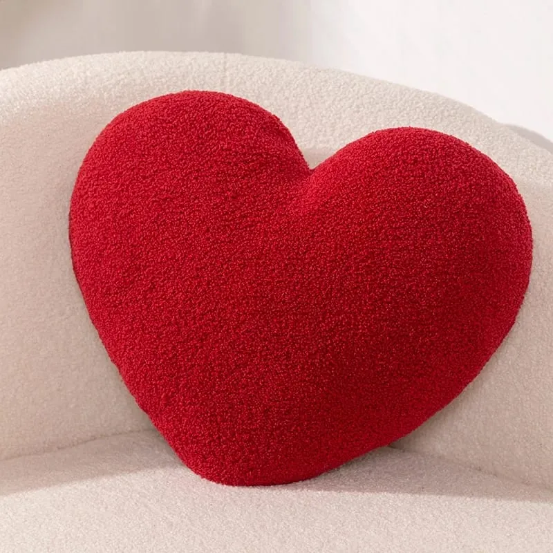 INS Plush Hear Throw Pillow Cute Clover Soft Doll Home Sofa Decoration Pillow Cushion Kids Toys Birthday Gift