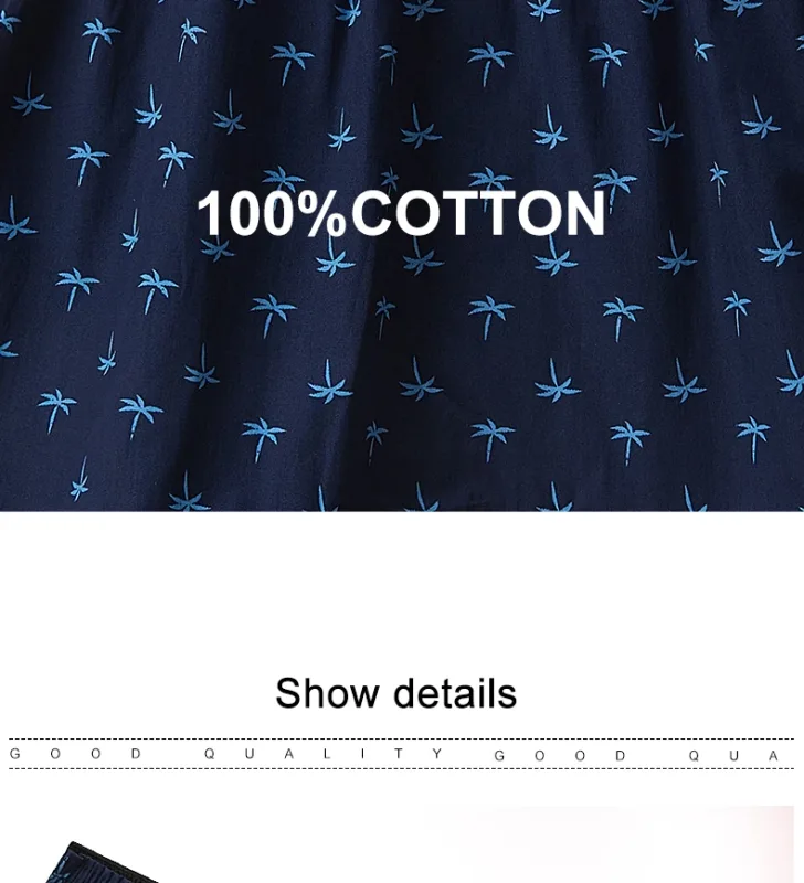Boxer da uomo in cotone, intimo da uomo con motivo stampato, pantaloncini stile college, abbigliamento estivo traspirante e confortevole