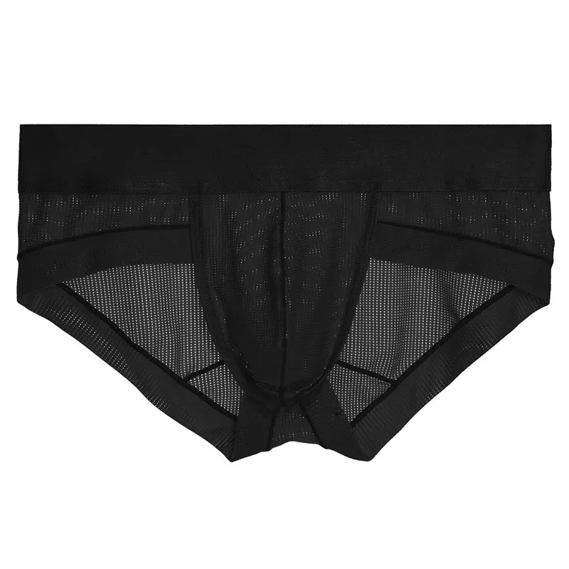 Neue Unterwäsche für Herren Slips Cueca Masculina Ropa Interior Hombre Calzoncillos Slip Mesh Atmungsaktive Höschen S-XL