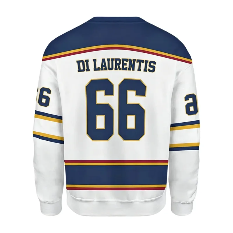 2026 New Off-Campus Briar University Hockey Print Pullover Unisex Casual Streetwear Graham 44 DI LAURENTIS 66 Cosplay Sweatshirt