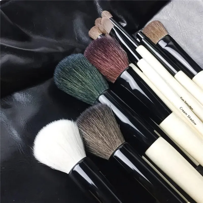 18-Brushes The Complete Makeup Brush set Quality Wooden Handle Cosmetic Brush kit Beauty Wood Makeup Brushes