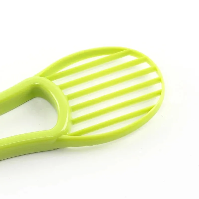 3 In 1 Avocado Slicer Shea Corer Butter Fruit Peeler Cutter Pulp Separator Plastic Knife Kitchen Vegetable Tools Kitchen Gadgets — image 5
