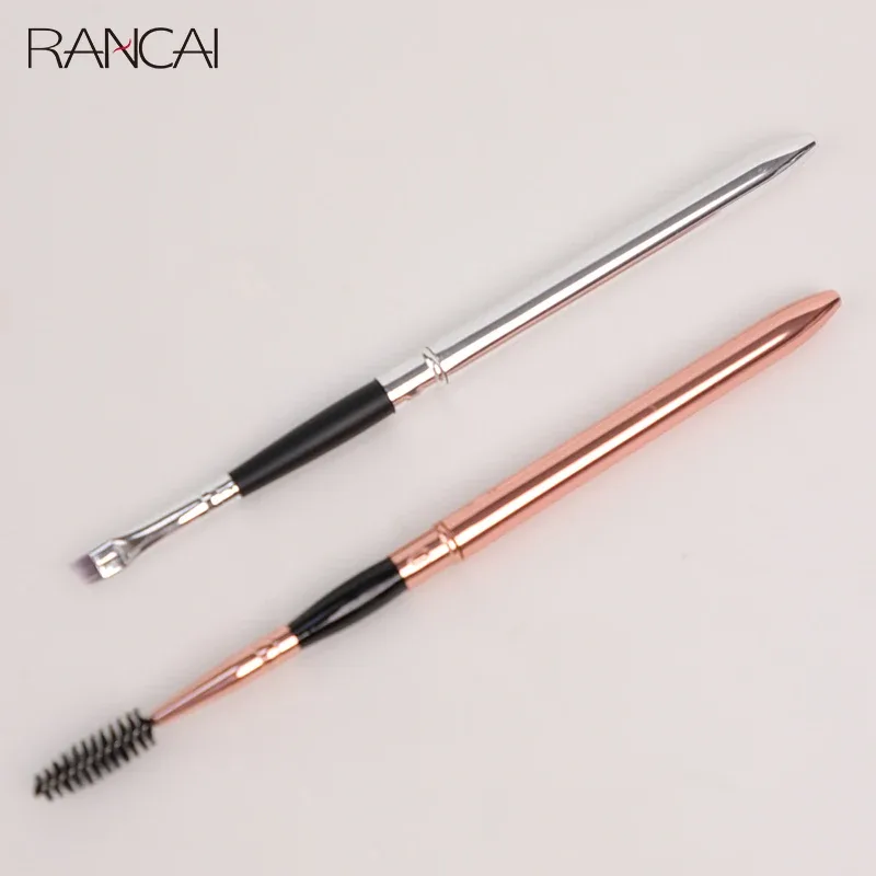 1 PCS Eyebrow Brush Professional Small Angled Brushes High Quality Eye Brow Liner Contour Eyelash Cosmetic Beauty Makeup — image 4