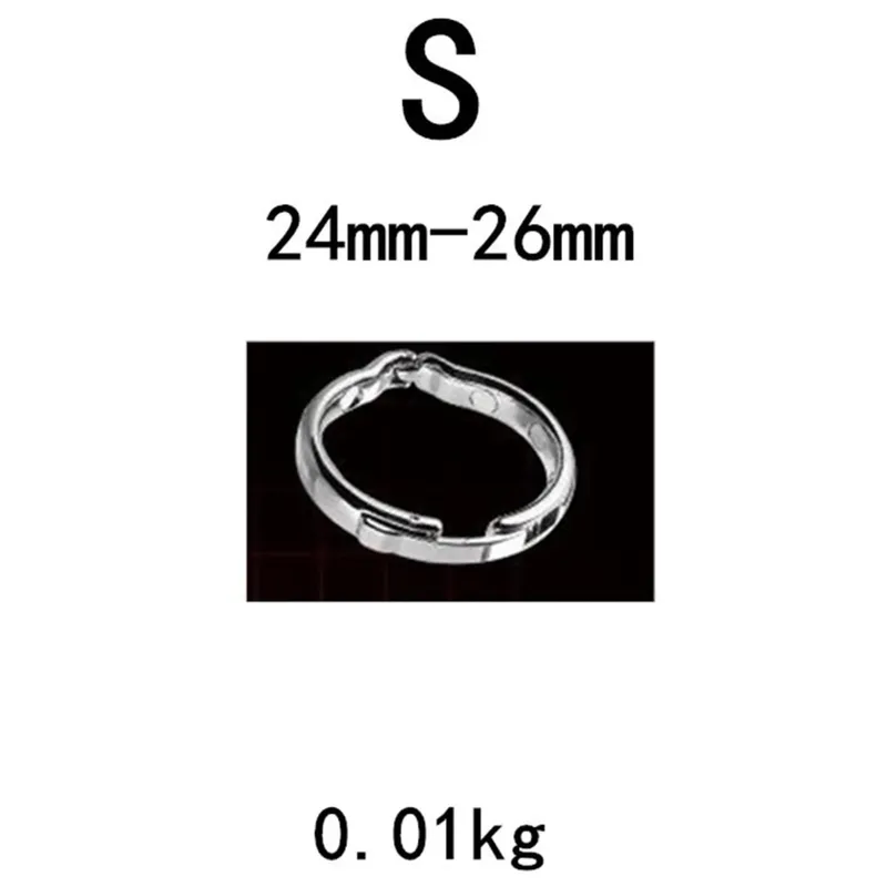 Metal Dick Cock Ring For Men Delay Ejaculation Adjustable Various Sizes Stainless Steel Penis Bondage Erection Adults Sex Toys
