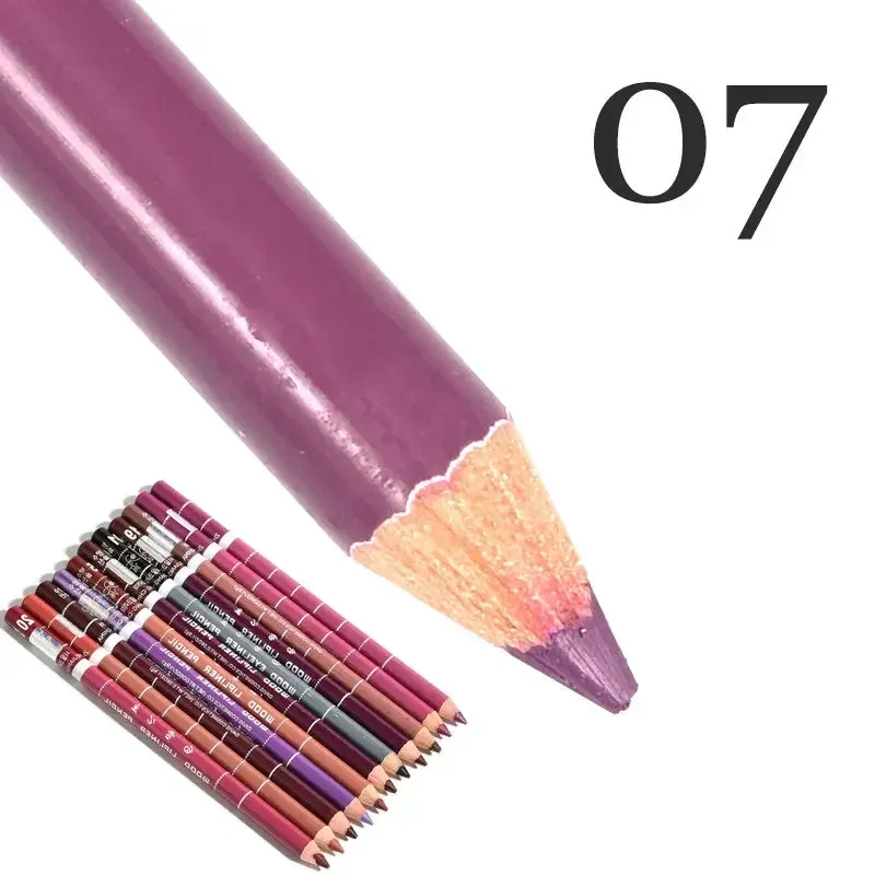 28Color Antifouling Lip Liner Professional Lipstick Pen Precise Waterproof Lip Outline Pencil Lip Makeup Lasting Eyeliner Creamy — image 20