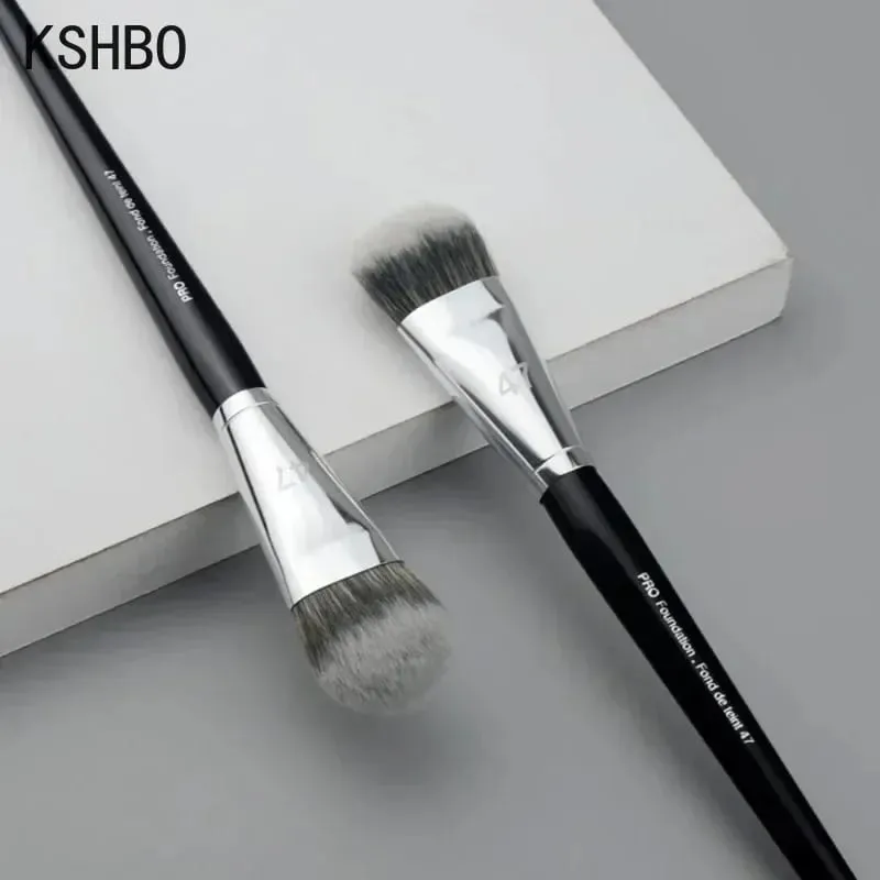 Professional Foundation Brush 47/52 Broom Head Liquid Foundation Shadow Repairing Brushes Women Face Base Makeup Tools