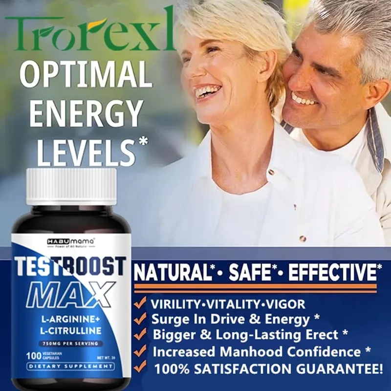 Ultimate Male Enhancing Supplement | Clinically-Backed | 100 tablets for Energy Stamina & Enlargement | Vegan | Discreet Ship — image 4