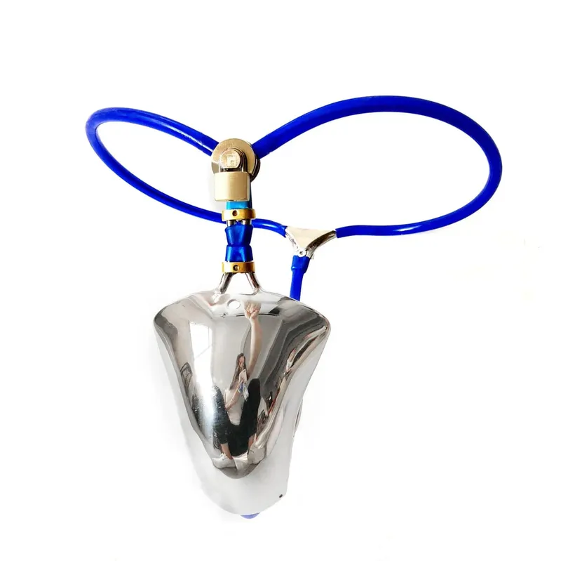 Male Chastity Cage Device Size Adjustable Leather Belt Penis Ring Underwear Scrotum Protectors Dildo Anal Plug Sex Toys for Men