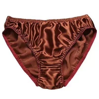 Hot-selling 100% silk panties male mulberry silk trigonometric underwear men briefs