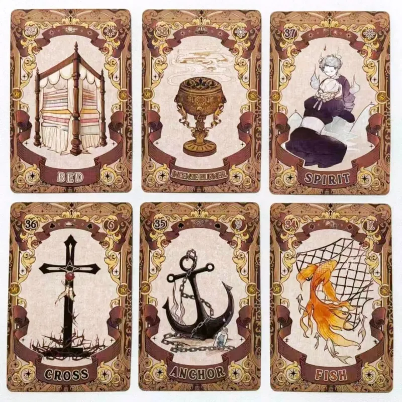 Fairy Tale Dream Lenormand Tarot Deck - 44 Cards Tabletop Game Illustration Theme for Divination And Storytelling — image 3