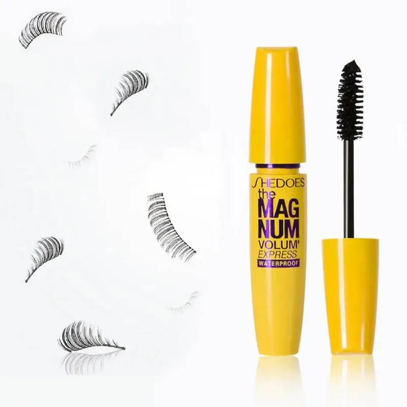 10ML Waterproof Lengthening Curling Mascara Natural Long-lasting Non-smudging Yellow Banana Eyelash Gloss