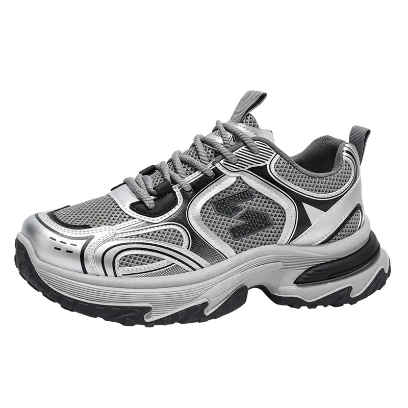Men's Shoes Fashion Outdoor Casual Shoe Lace Up Platform Sneakers Comfort Running Shoes for Men Training Shoes Tenis Masculino