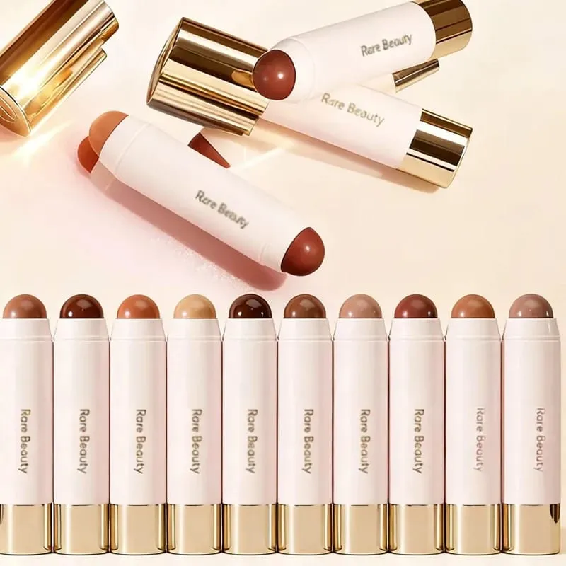 Rare Beauty 3D Face Contour Liquid Bronzer Shade Smooth Highlight Mirror Lasting Natural Nose Shadow Waterproof Brighten Makeup
