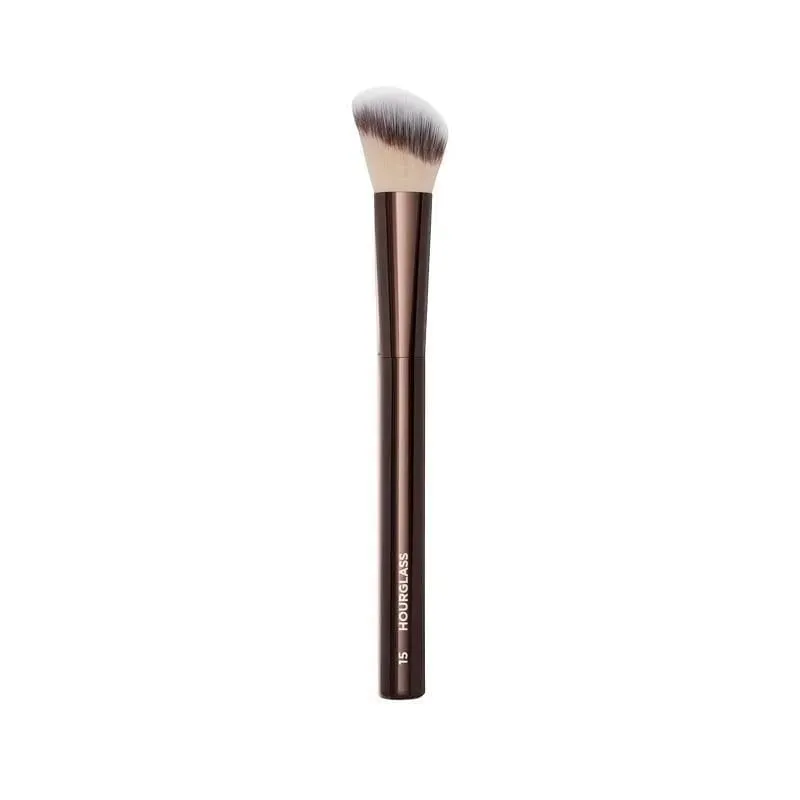 1pc #15 Blush Makeup Brush Liquid Blush Make Up Brush Bronzer use with Cream cheek formulas Metal Handle with box