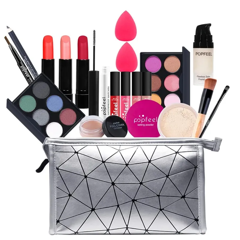 Women's All-In-One Makeup Kit Full Set - Eyebrow Eyeliner Eyeshadow Included Beauty Makeup Sets for Women