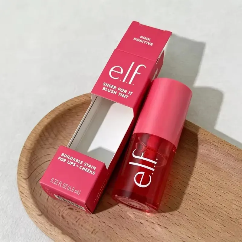 Hot Elf Brand Latest Style Multicolored Liquid Powder Blusher Highlight Contour Stick Long-Lasting Natural Cheek Series Products — image 9