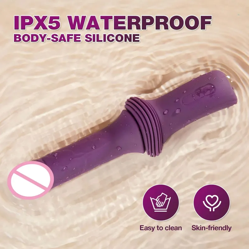 Mesin Seks Tujahan Dildo Vibrator G Spot Faraj Massager Wanita Melancap Cawan Sedutan Dewasa Mainan Seks untuk Wanita