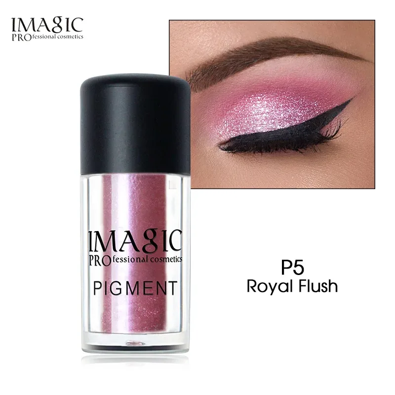 New Arrival Glitter Eyeshadow Metallic Loose Powder Waterproof Shimmer Pigments Colors Eye Shadow Makeup Cosmetics