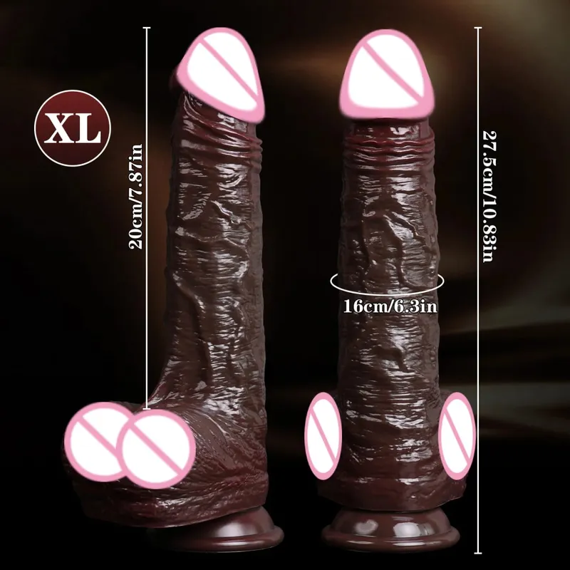 Dildo realistik kulit gelongsor kulup buah zakar dildo untuk wanita melancap dubur rangsangan faraj tali silikon mainan seks