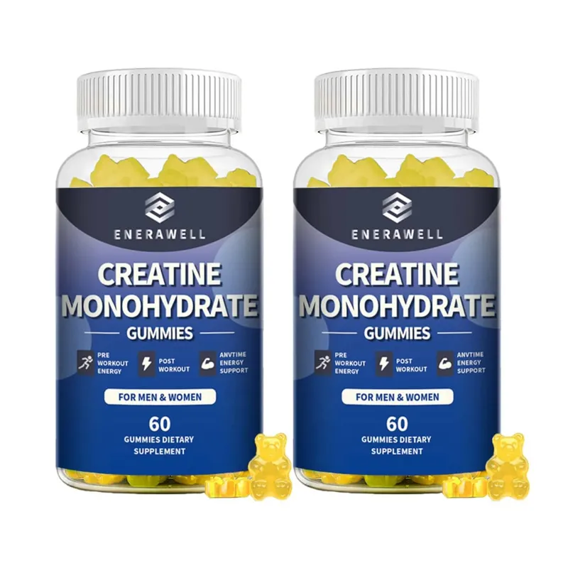 Creatine Monohydrate Gummies Dietary Supplement Supports Workout Recovery Maintenance of Lean Muscle Mass Supports Athletic Performance — image 9