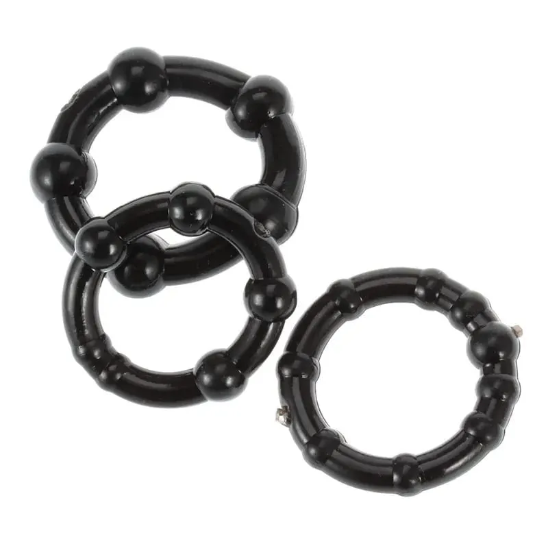 Mannelijke Penis Sleeve Dual Cock Ringen Vertraging Ejaculatie Nozzle Penis Ringen Uitbreiding Herbruikbare Cockring Speeltjes voor Mannen Volwassenen