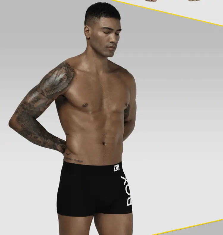4Pcs Man Underpants Boxershorts Cotton Men Boxers Male Breathable Underwear Men's Panties Soft Boxer OR212