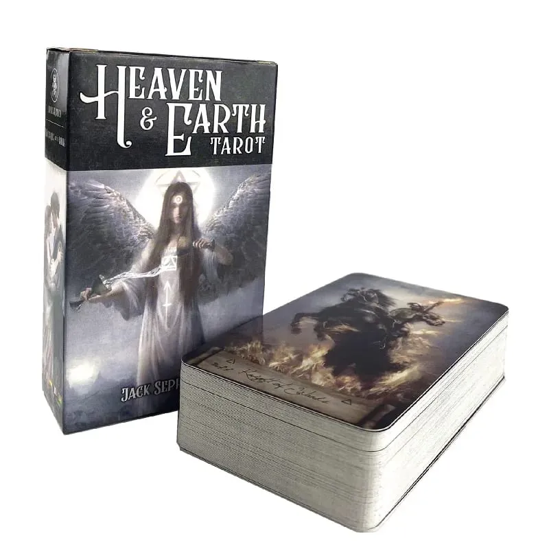 Heaven Earth Tarot Kit Cards 78 New Tarot Cards For Beginners With Guidebook Card Game Board Game Exquisite And Guidebook