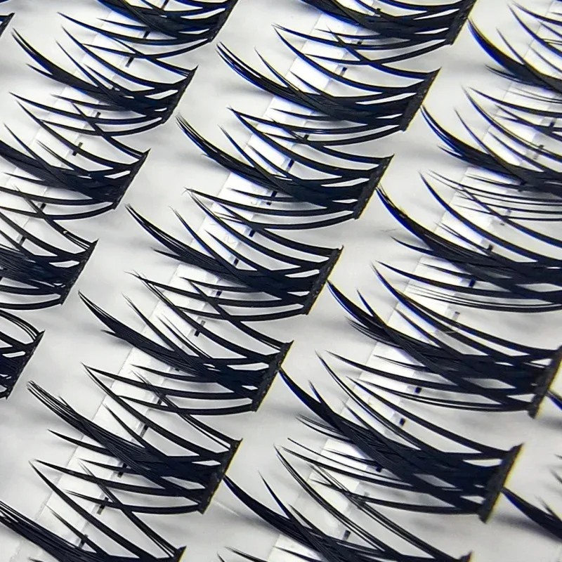 1 Box/160 Bunches Mink Eyelashes Natural 3D Russian Individual Eyelash Extension MS Eyelash Cluster Makeup Tool Lashes Wholesale