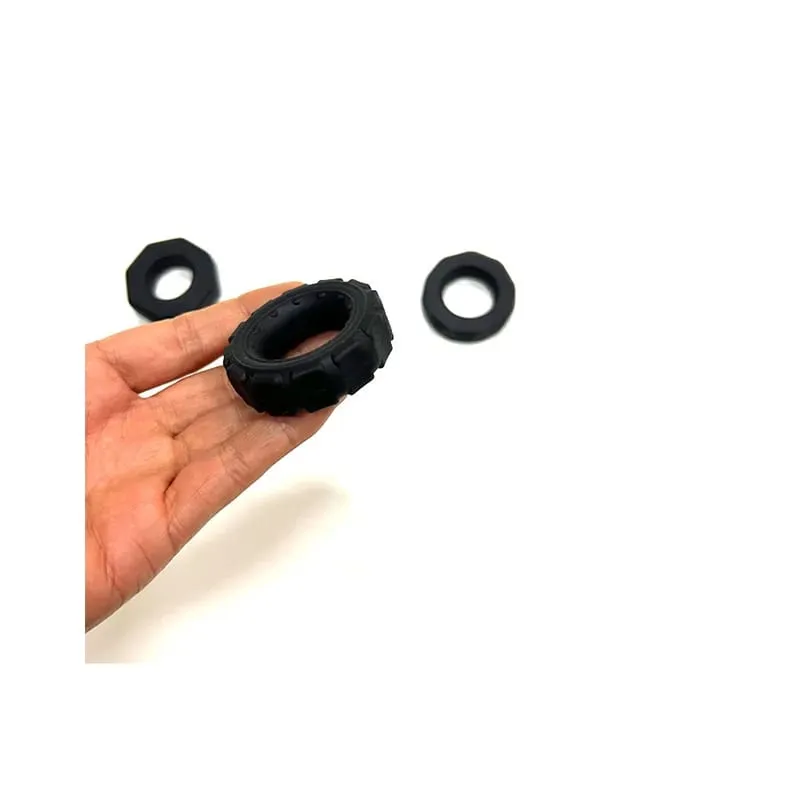 Men's Elastic Sperm Lock Ring Silicone Delay Ejaculation Penis Ring Sex Toys For Men Dick Erection Stretcher Ring Adult Supplies