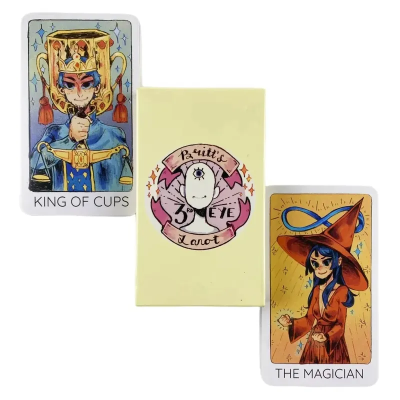 Hot Sell Deck Britt's Third Eye Tarot Card Oracle Friends Party Board Game Divination Fate