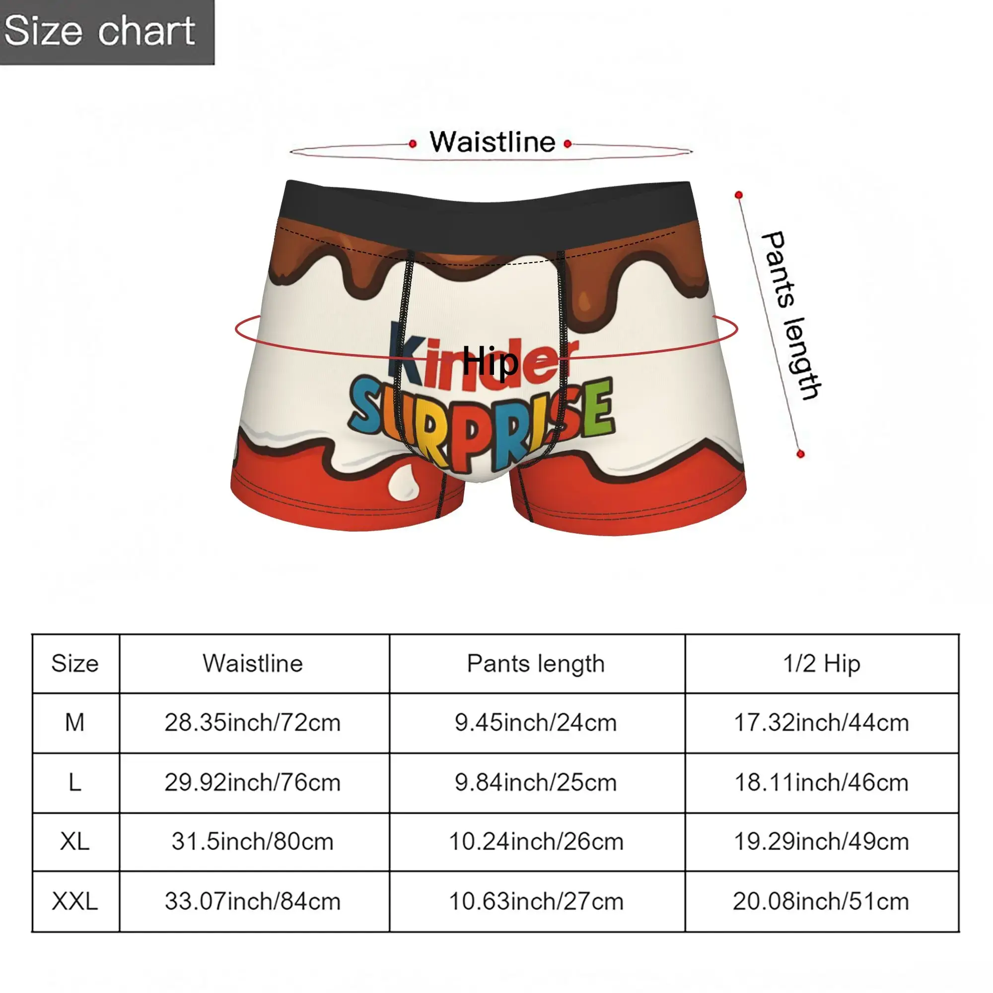 Kinder Surprise Gifts And Kinder Underpants Homme Panties Man Underwear Comfortable Shorts Boxer Briefs