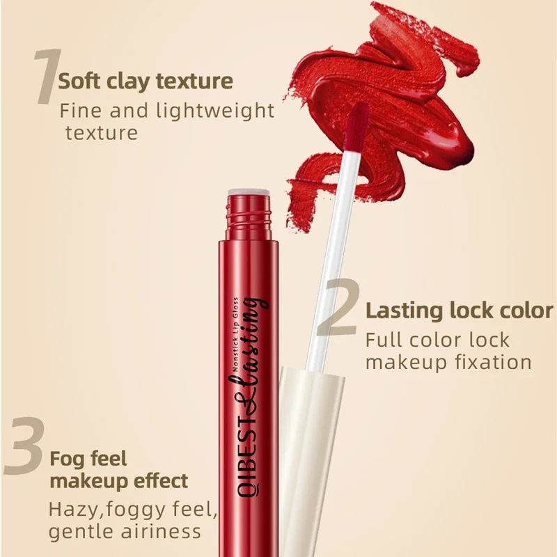 24 Colors Matte Liquid Lipstick Waterproof Long Lasting Velvet Red Lip Gloss Tint Makeup Cosmetic Lipsticks Lipglosses