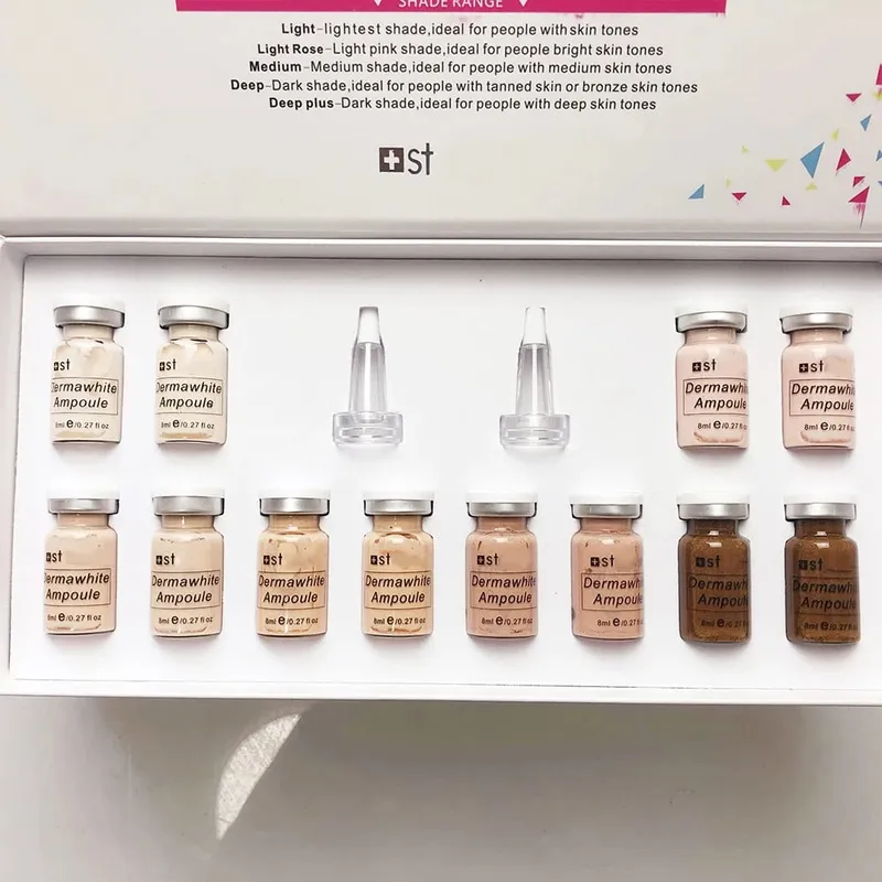 Korea Face 8ml Brightening BB Cream Beginner Starter Kit Niacinamide/Peptide Wrinkle-Fighting BB Cream Skin Care Serum Beauty
