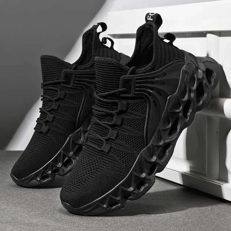 Men's Athletic Mesh Sneakers Lightweight Comfortable Running Shoes for Men Soft Sole Non Slip Casual Shoes Outdoor Walking — image 3