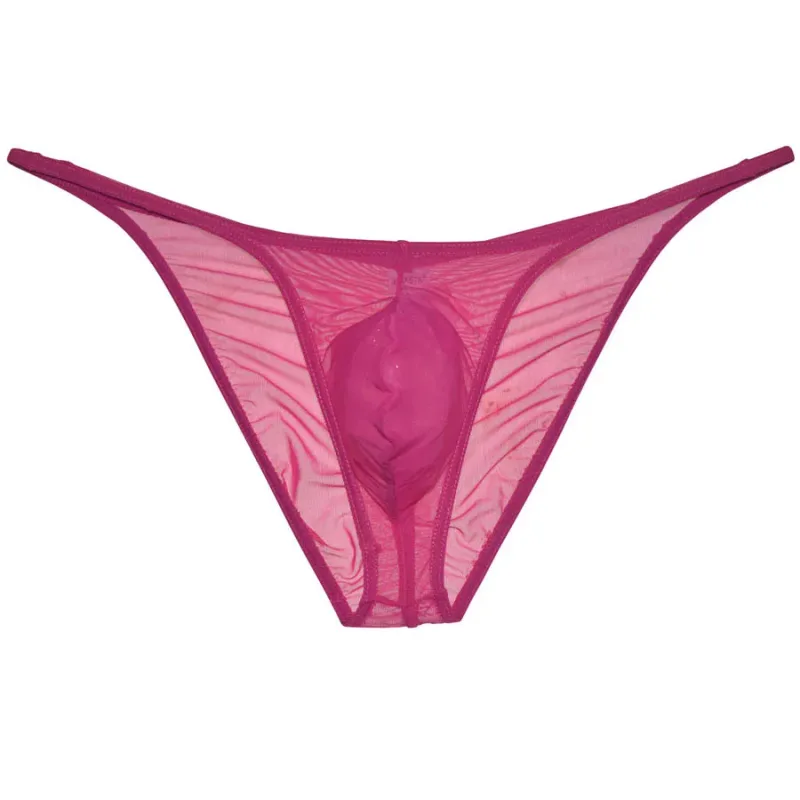 Men's semitransparent and ventilate Briefs Comfort improvement cooler Bikini Underwear — image 11